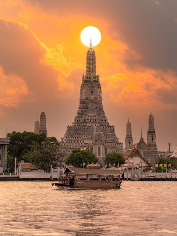 Wat Arun or Temple of Dawn in Bangkok Thailand